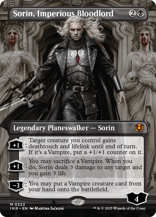 Sorin, Imperious Bloodlord (INR-322) (Borderless)