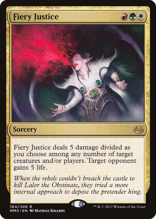 Fiery Justice (MM3-164)