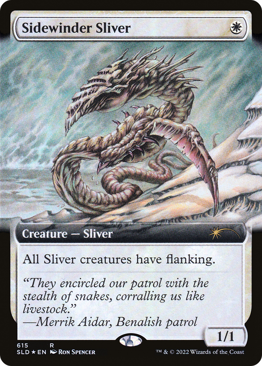 Sidewinder Sliver (SLD-615) (Extended Art) (Foil)