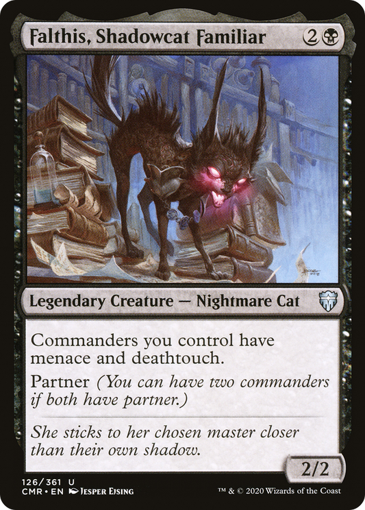 Falthis, Shadowcat Familiar (CMR-126) (Foil)