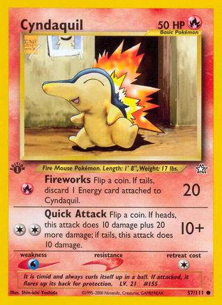 Cyndaquil (57) (N1-057) (Unlimited)