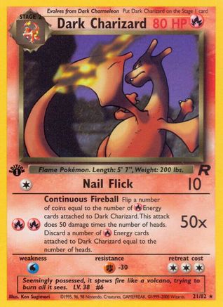 Dark Charizard (21) (TR-021) (Unlimited)