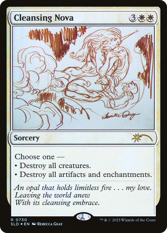 Cleansing Nova (SLD-730) (Foil)