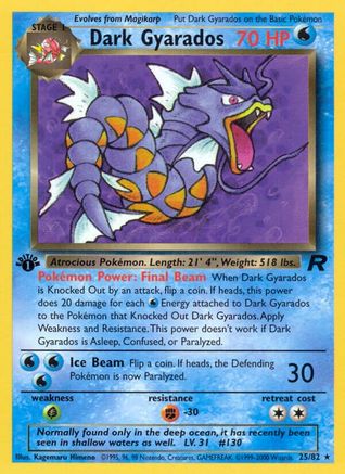 Dark Gyarados (25) (TR-025) (Unlimited)