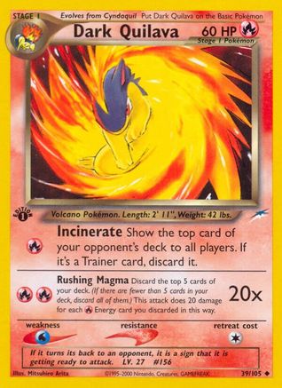 Dark Quilava (N4-039) (Unlimited)