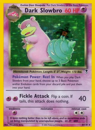 Dark Slowbro (LC-008) (Holofoil)