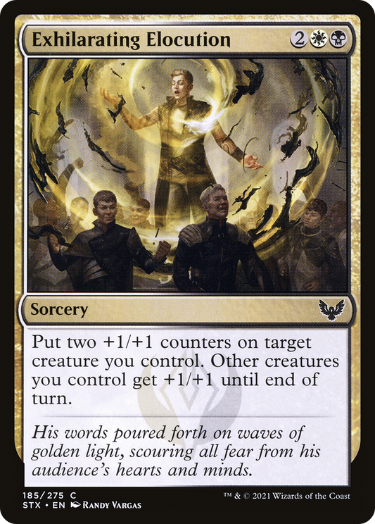 Exhilarating Elocution (STX-185) (Foil)