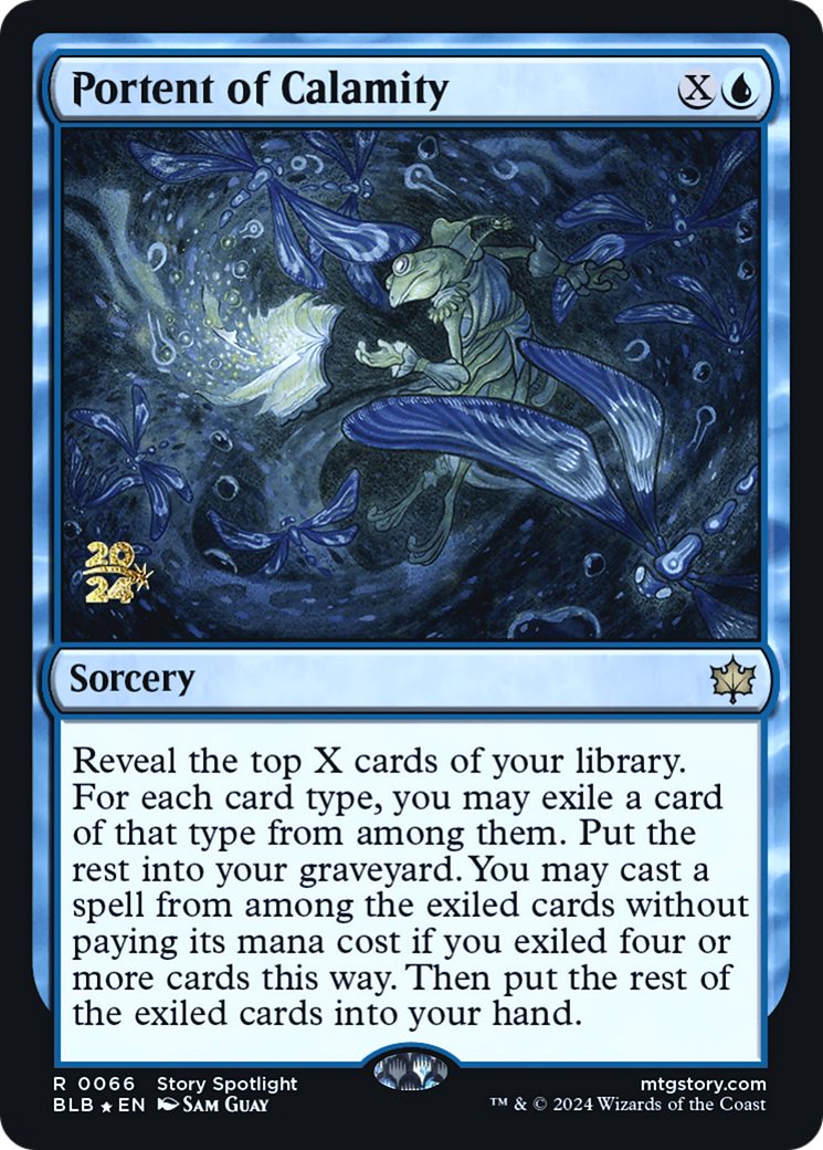 Portent of Calamity (PRE-66S) (Foil)