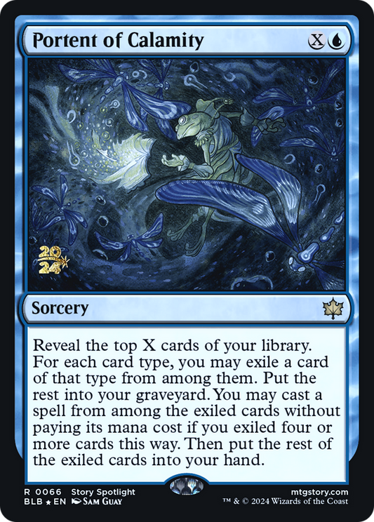 Portent of Calamity (PRE-66S) (Foil)