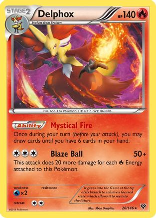 Delphox (XY-) (Holofoil)