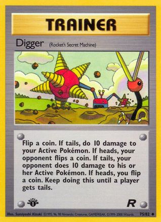 Digger (Rocket's Secret Machine) (TR-075) (1st Edition)