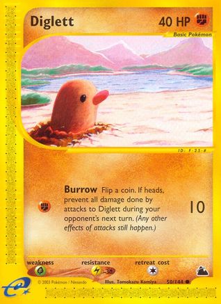 Diglett (SK-050) (Reverse Holofoil)