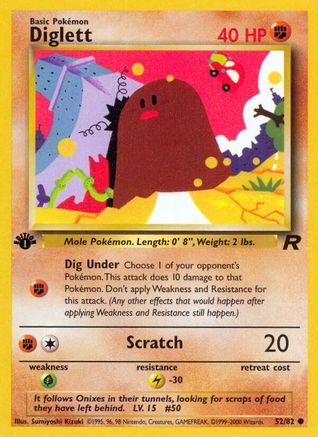 Diglett (TR-052) (Unlimited)
