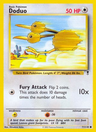 Doduo (LC-071) (Reverse Holofoil)