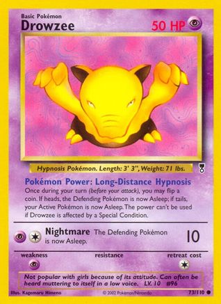 Drowzee (LC-073) (Reverse Holofoil)