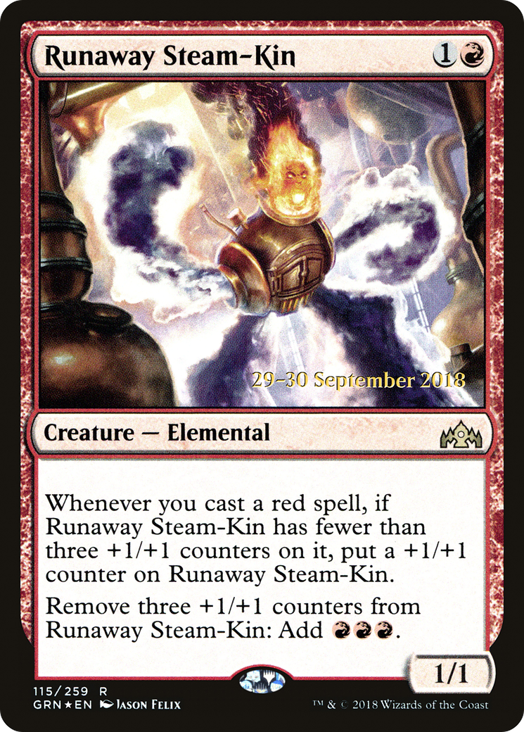 Runaway Steam-Kin (PRE-115S) (Foil)