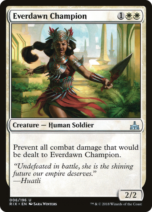 Everdawn Champion (RIX-006) (Foil)