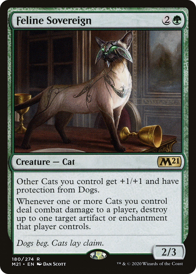Feline Sovereign (M21-180) (Foil)
