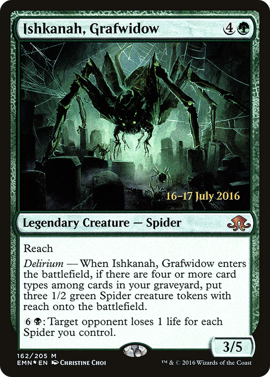 Ishkanah, Grafwidow (PRE-162S) (Foil)