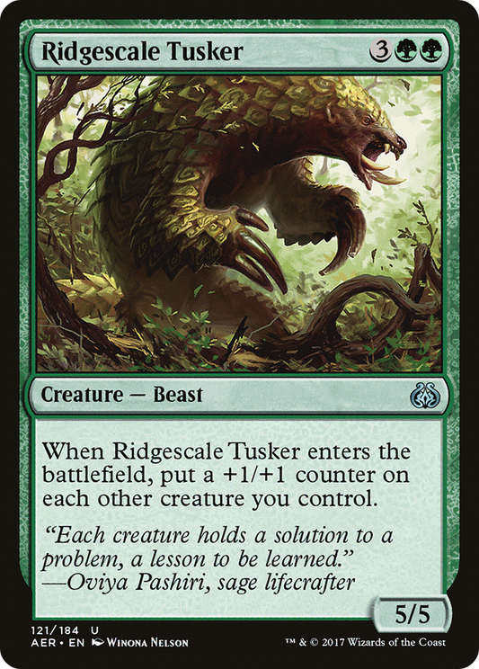 Ridgescale Tusker (AER-121) (Foil)