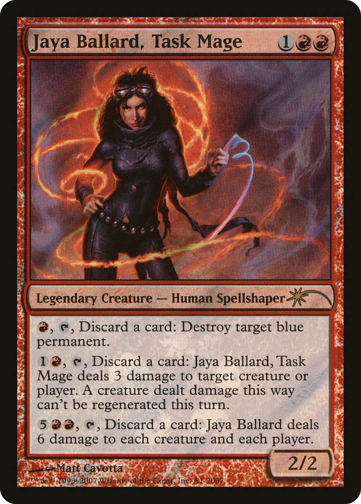 Jaya Ballard, Task Mage (PTSP-0A1) (Foil)