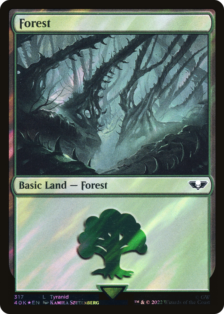 Forest (40K-317★) (Surge Foil)