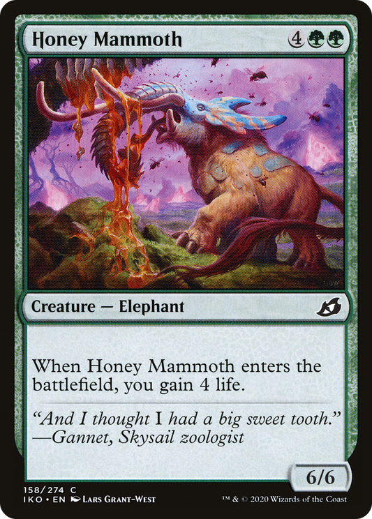 Honey Mammoth (IKO-158) (Foil)