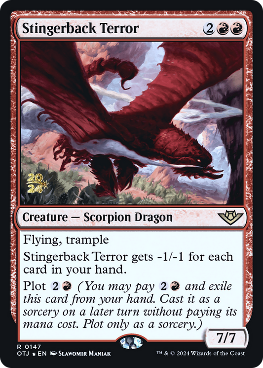 Stingerback Terror (PRE-147S) (Foil)