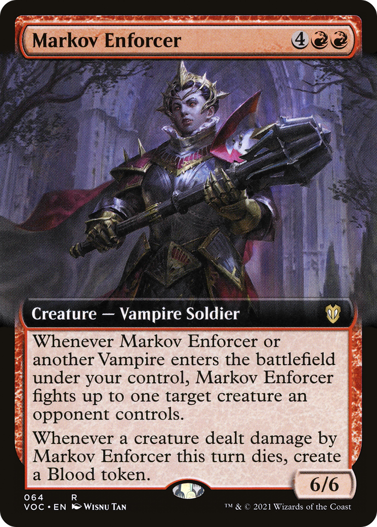 Markov Enforcer (VOC-064) (Extended Art)