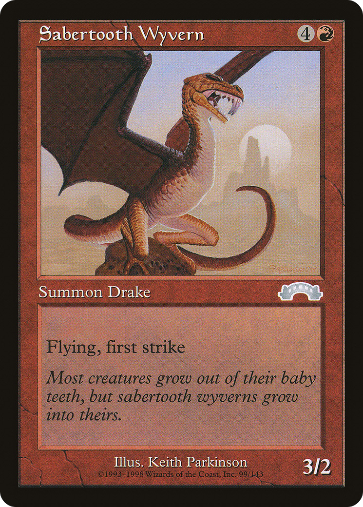 Sabertooth Wyvern (EXO-099)