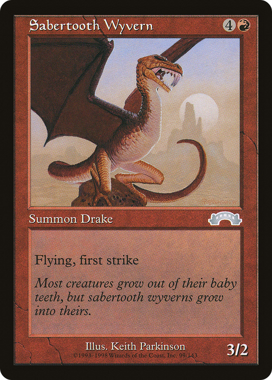 Sabertooth Wyvern (EXO-099)