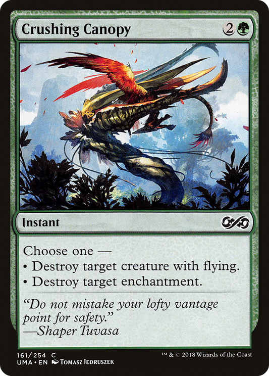 Crushing Canopy (UMA-161) (Foil)