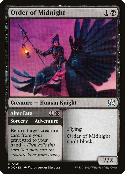 Order of Midnight // Alter Fate (MOC-261)