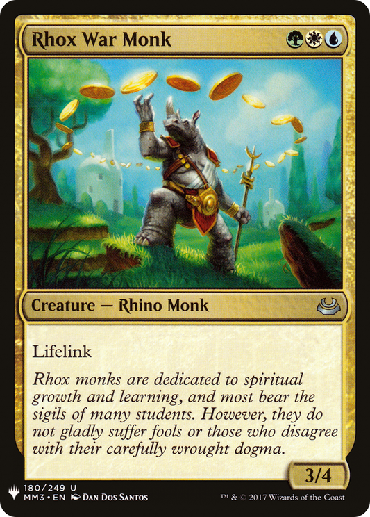 Rhox War Monk (LIST-MM3-180)