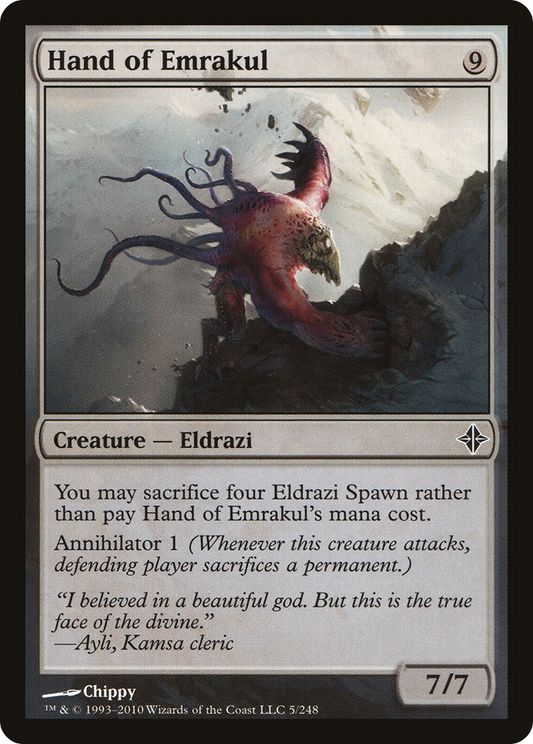 Hand of Emrakul (ROE-005) (Foil)