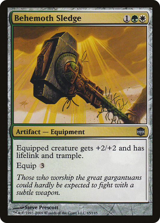 Behemoth Sledge (ARB-065) (Foil)