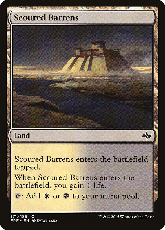 Scoured Barrens (FRF-171) (Foil)