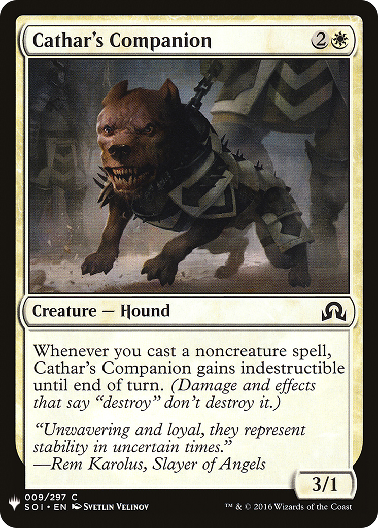 Cathar's Companion (LIST-SOI-9)