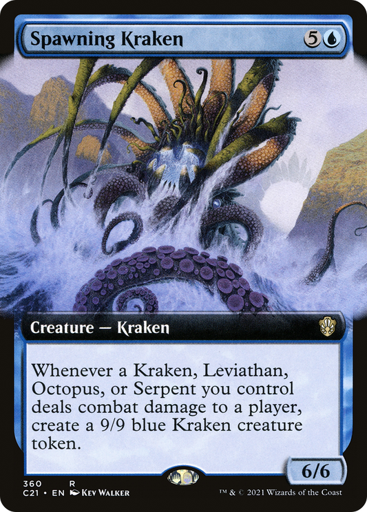Spawning Kraken (C21-360) (Extended Art)