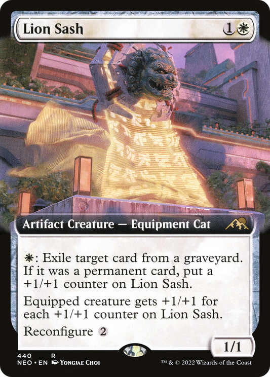 Lion Sash (NEO-440) (Extended Art) (Foil)