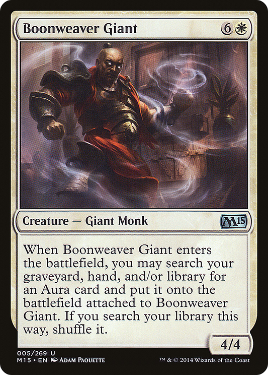 Boonweaver Giant (M15-005)