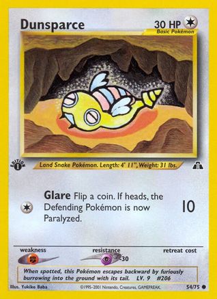 Dunsparce (N2-054) (Unlimited)