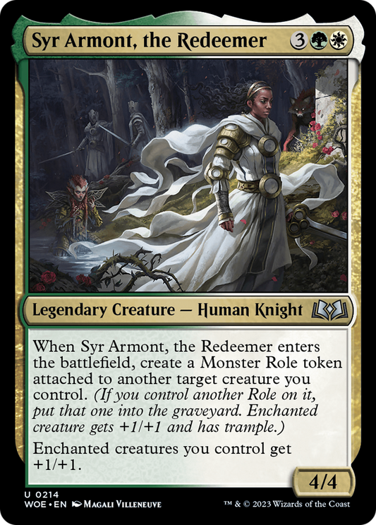 Syr Armont, the Redeemer (WOE-214) (Foil)