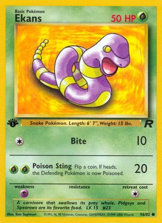 Ekans (TR-056) (Unlimited)