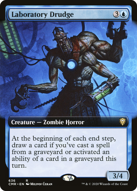 Laboratory Drudge (CMR-636) (Extended Art) (Foil)
