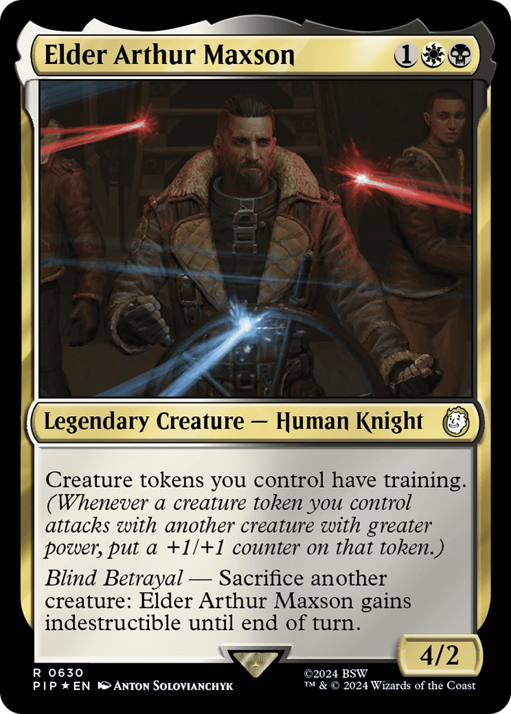 Elder Arthur Maxson (PIP-630) (Surge Foil)