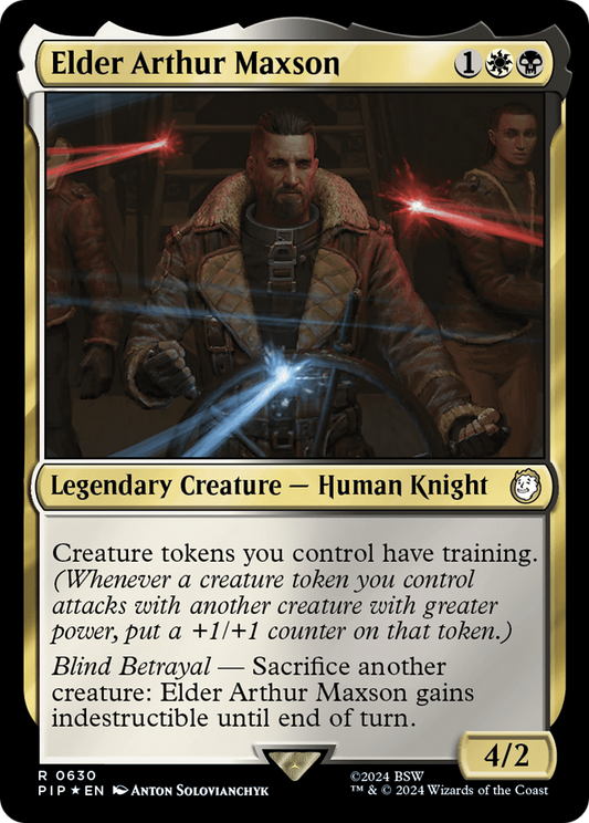 Elder Arthur Maxson (PIP-630) (Surge Foil)