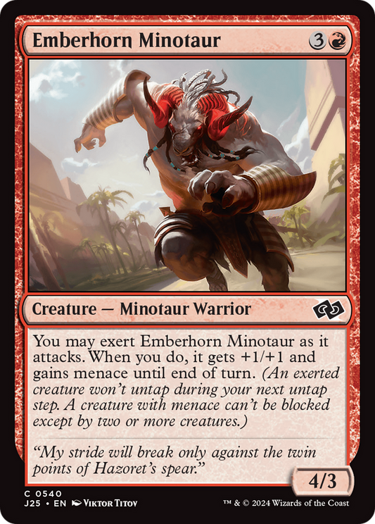 Emberhorn Minotaur (J25-540)
