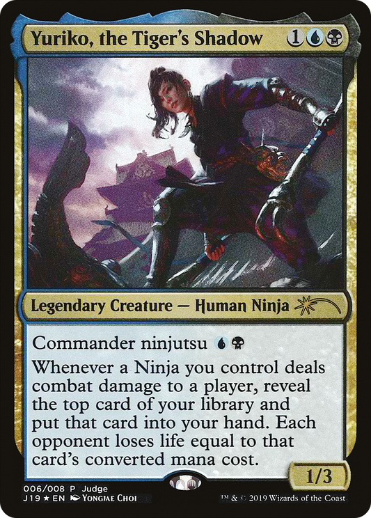 Yuriko, the Tiger's Shadow (JDG-006) (Foil)