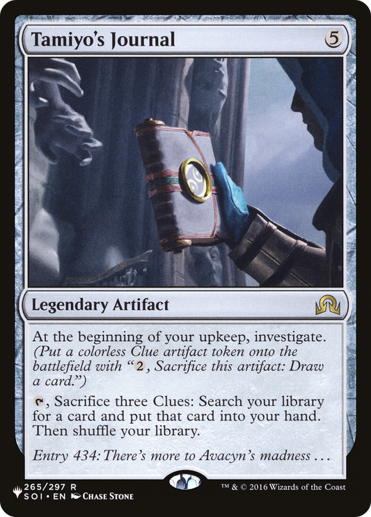 Tamiyo's Journal (LIST-SOI-265)
